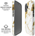 White Scattered Marble iPhone 16 Plus Magsafe Impact Case