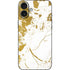 White Scattered Marble iPhone 16 Plus Skin