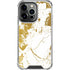 White Scattered Marble iPhone 16 Pro Clear Case