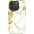 White Scattered Marble iPhone 16 Pro Impact Case