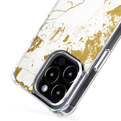 White Scattered Marble iPhone 16 Pro MagSafe Case