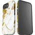 White Scattered Marble iPhone 16e Impact Case