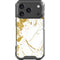 White Scattered Marble iPhone 18 Pro Clear Case