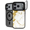 White Scattered Marble iPhone 18 Pro Max Kickstand Case
