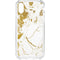 White Scattered Marble iPhone XS Clear Case