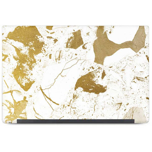White Scattered Marble Dell Latitude Skin