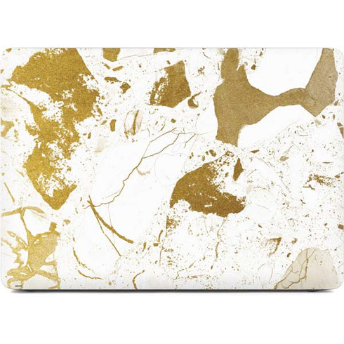 White Scattered Marble Apple MacBook Air Skin
