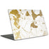 White Scattered Marble MacBook Skins