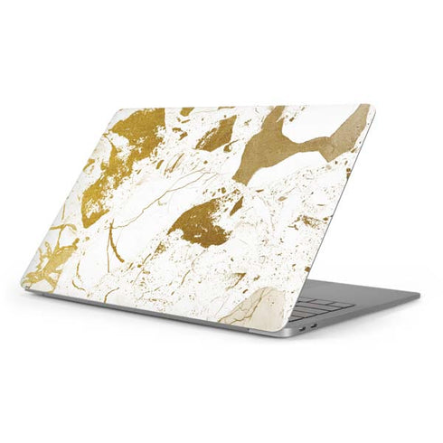 White Scattered Marble Apple MacBook Pro 16-inch Skin