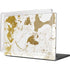 White Scattered Marble MacBook Cases