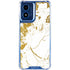 White Scattered Marble Moto G Play 4G (2024) Clear Case