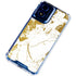 White Scattered Marble Moto G Play 4G (2024) Clear Case