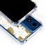 White Scattered Marble Moto G Play 4G (2024) Clear Case