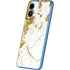 White Scattered Marble Moto G Play 4G (2024) Skin