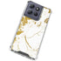White Scattered Marble Moto G Play 5G (2025) Clear Case