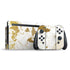 White Scattered Marble Nintendo Skins