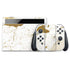 White Scattered Marble Nintendo Skins