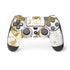 White Scattered Marble PlayStation PS4 Skins