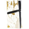 White Scattered Marble PS5 Pro Disk Console Skin