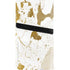 White Scattered Marble PS5 Pro Disk Console Skin
