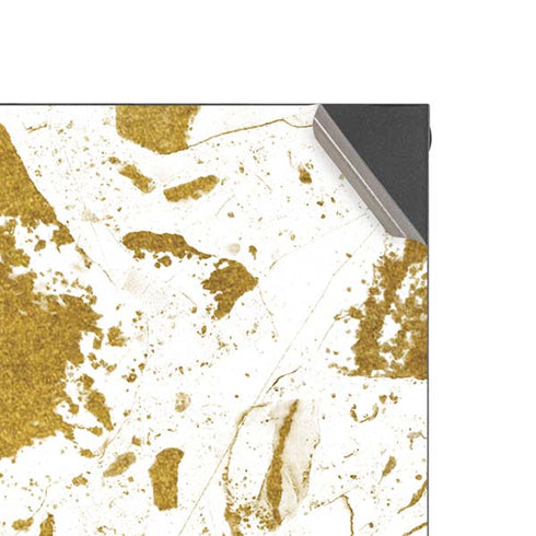 White Scattered Marble XBox Series X Digital Edition Console Skin