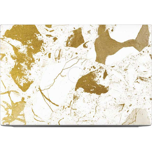 White Scattered Marble Dell XPS Skin