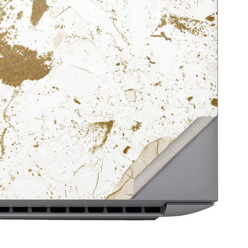 White Scattered Marble HP ZBook Fury 16 G10 Skin