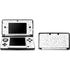 White Speckle Nintendo Skins