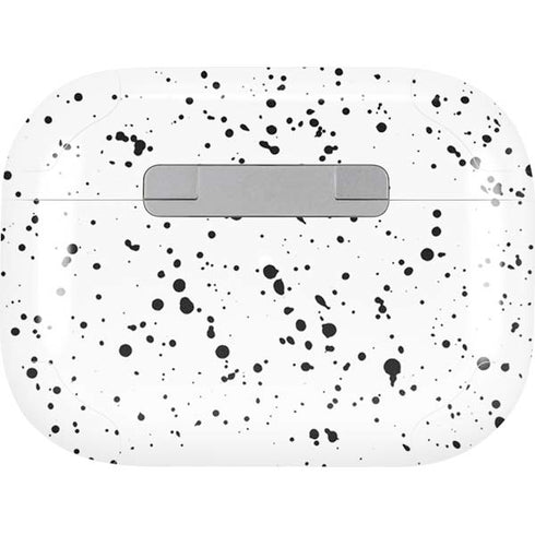White Speckle AirPods Skins