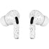 White Speckle AirPods Skins