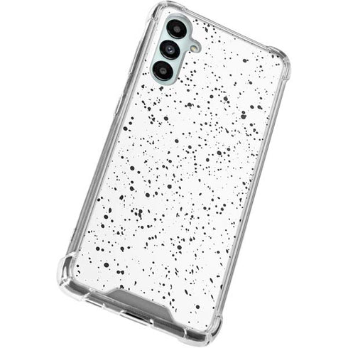 White Speckle Gabb Phone 4 Clear Case