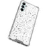 White Speckle Gabb Phone 4 Clear Case