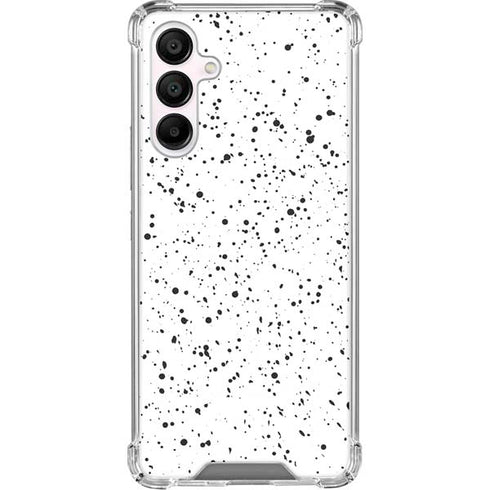 White Speckle Galaxy A16 5G Clear Case