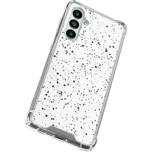 White Speckle Galaxy A16 5G Clear Case