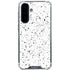 White Speckle Galaxy A36 5G Clear Case