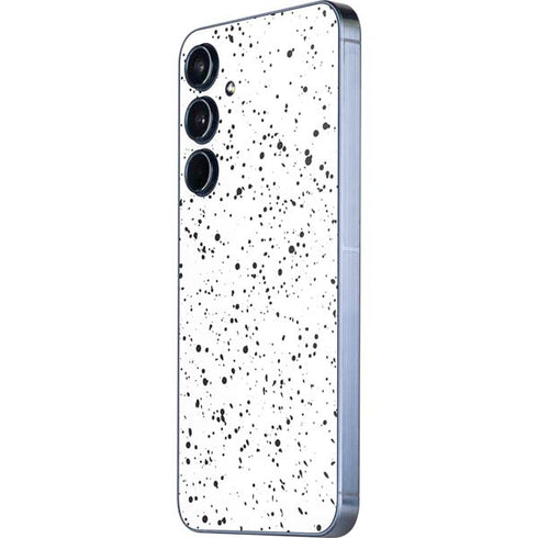 White Speckle Galaxy A55 5G Skin