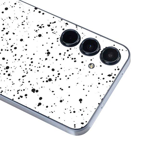 White Speckle Galaxy A55 5G Skin