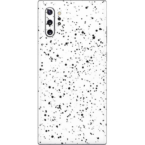 White Speckle Galaxy Note 10 Plus Skin