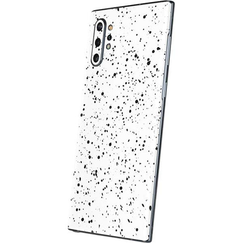 White Speckle Galaxy Note 10 Plus Skin