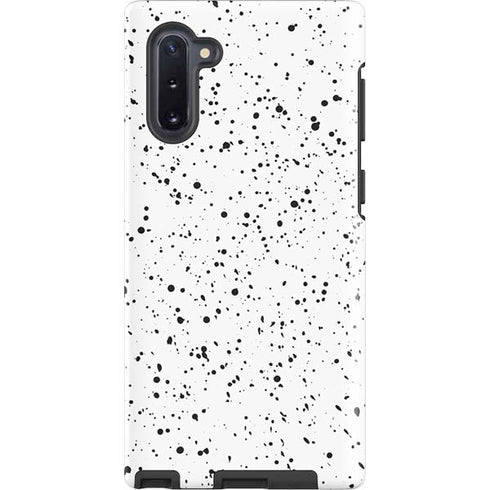 White Speckle Galaxy Cases