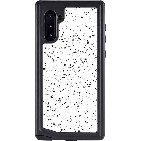 White Speckle Galaxy Cases