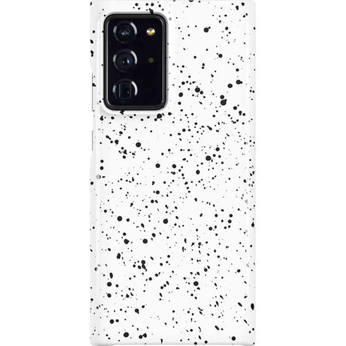 White Speckle Galaxy Cases
