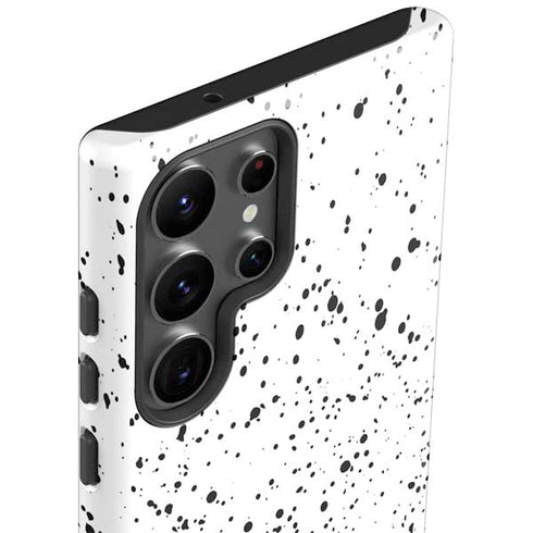 White Speckle Galaxy S23 Ultra Pro Case
