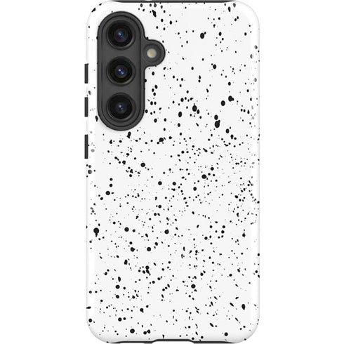 White Speckle Galaxy S25 Impact Case