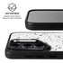 White Speckle Galaxy S25 Kickstand Case