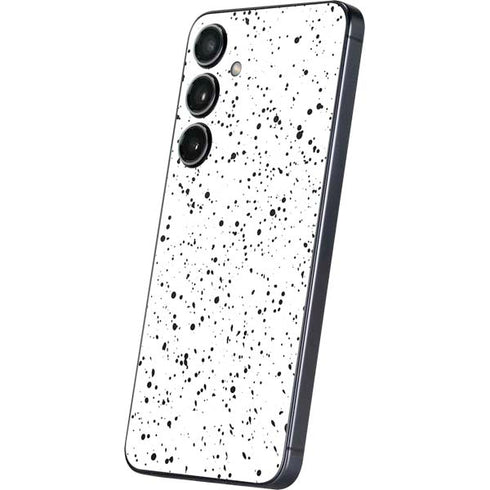 White Speckle Galaxy S25 Plus Skin
