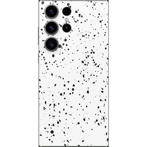 White Speckle Galaxy S25 Ultra Skin