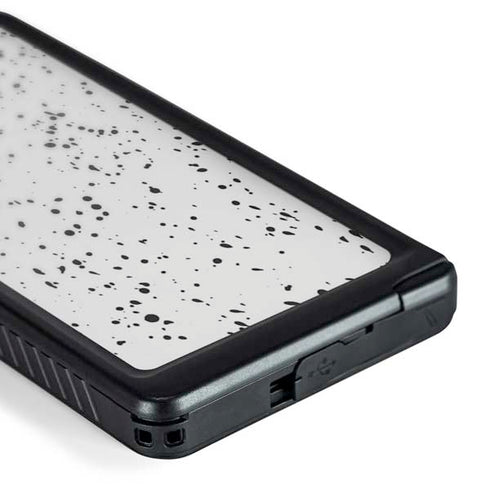 White Speckle Galaxy S24 Ultra Waterproof Case