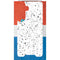 White Speckle Galaxy S26 Plus Clear Case
