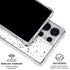 White Speckle Galaxy S26 Ultra Clear Case